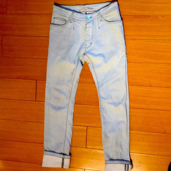 Zara Jeans Zara Man Light Denim Jeans Poshmark